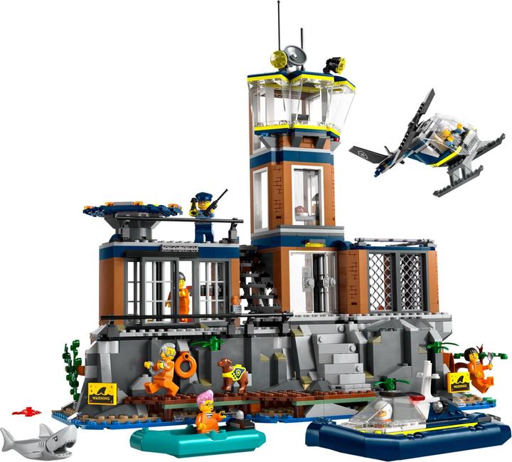 Produktbild LEGO Polizeistation auf der Gefängnisinsel (60419, LEGO City)