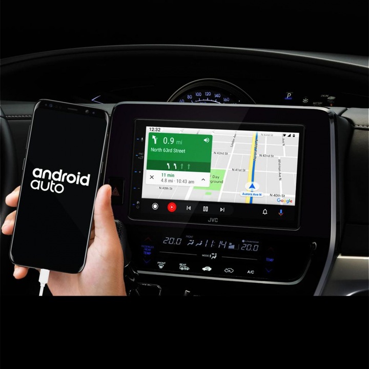 Productafbeelding JVC KW-M565DBT (Android auto, Apple Carplay, MirrorLink)