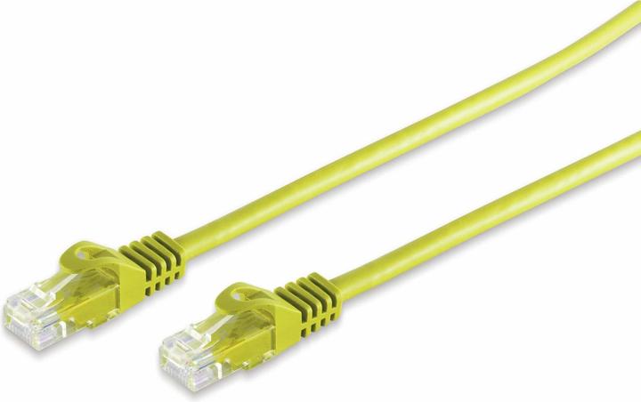Actual product image Shiverpeaks S/CONN maximum connectivity network cable-RJ45 patch cable U/UTP withCat.7 raw cable yellow 3m (U/UTP, CAT7, 3 m)