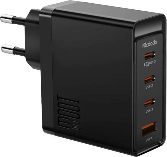 Immagine prodotto Mcdodo Caricatore da parete GAN 3xUSB-C USB, 100W (nero) (100 W)
