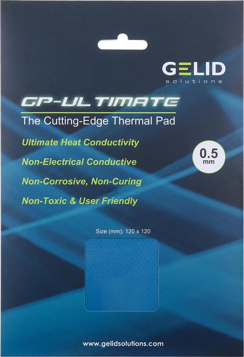 Actual product image Gelid TP-GP04-S-E (3 mm, 15 W/m K)