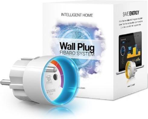 Actual product image Fibaro Z Wave wall plug