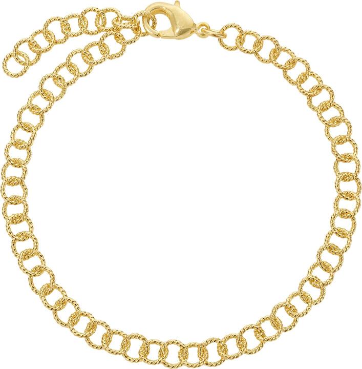 Image du produit Steinkult Bracelet doré "Juna (20 cm, Laiton doré 18 carats)