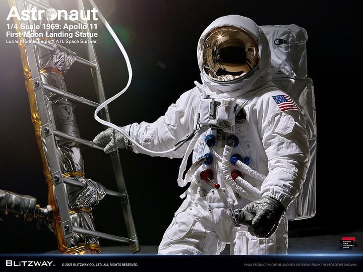 Produktbild Blitzway Apollo 11 LM-5 A7L Astronaut 1/4 Superb Scale Hybrid Statue