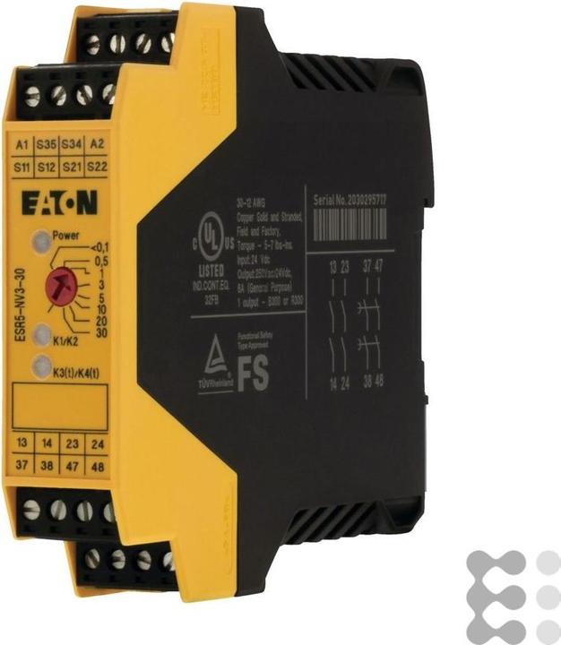 Produktbild Eaton Electric GmbH Sicherheitsrelais ESR5-NV3-30