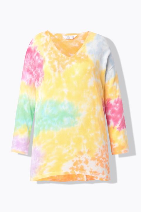 Produktbild Angel of Style Pullover, oversized, Batikmuster, Langarm (50, 52)