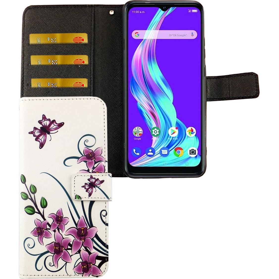 König Design Handyhülle für ZTE Blade A51 Case Cover Schutztasche Schutzhülle Bookstyle Neu (ZTE Blade A51), Smartphone ...