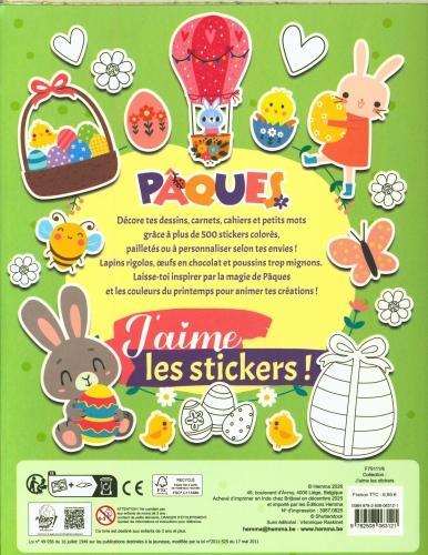 Image du produit Hemma Pâques : j'aime les stickers : + de 500 autocollants! (500 Autocollants)