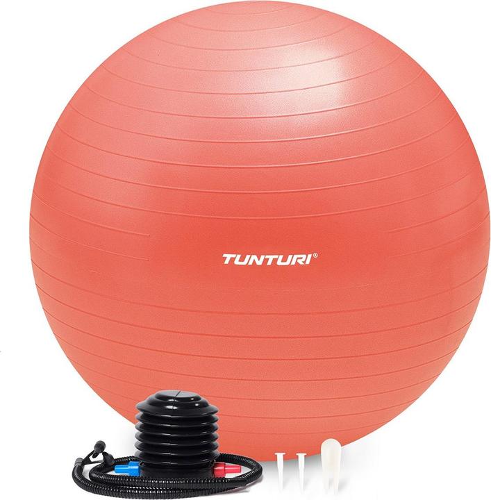 Tunturi Gym Ball - Fitnessball reissfest ABS 65 cm Orange (65 cm)