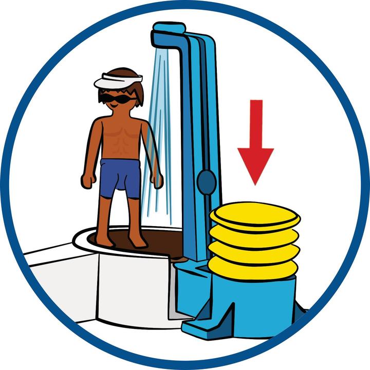 Immagine prodotto Playmobil Piscina (9422, Divertimento in famiglia Playmobil)