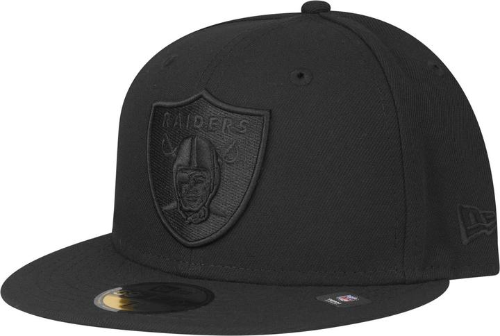 Actual product image New Era 59Fifty Fitted Cap BLACKED Las Vegas Raiders - 7 1/2 (7 1/2)