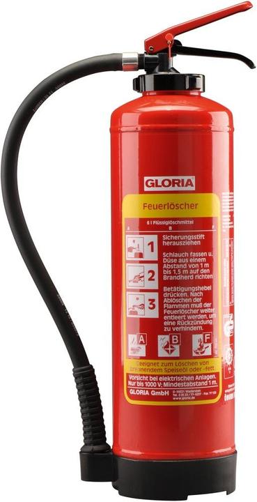 Magni Fettbrand-Aufladelöscher 6 Liter FA 6 EASY fluorfrei (A, F)