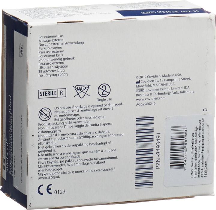 Image du produit Webcol tampons alcool stéril