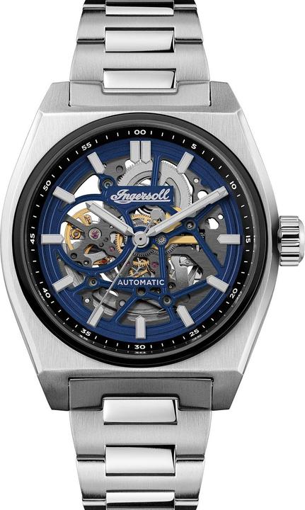 Image du produit Ingersoll 1892 Ingersoll I14305 Herrenuhr Ingersoll Vert Automatik 43mm 5ATM (Montre squelette, 43 mm)