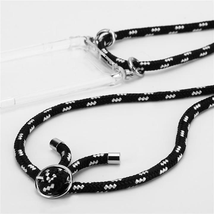 Produktbild Cadorabo TPU Handy Kette SILBER Cover