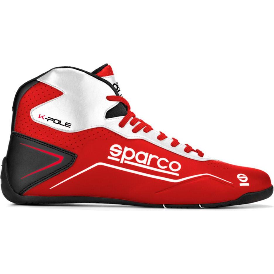 Sparco Rosso Scarpe Da Racing, Scarpe Da Karting K-Pole (40)