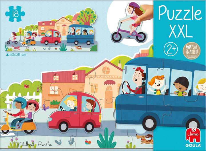 Image du produit Jumbo 453428 GOULA - Puzzle XXL Jigsaw, Multi (18 pièces)