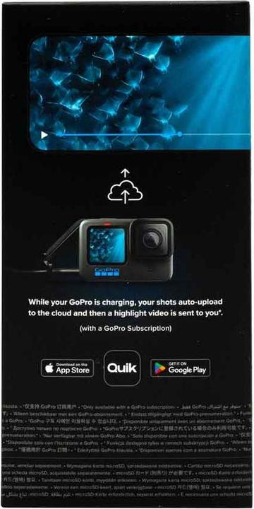 Immagine prodotto GoPro HERO11 Black (60p, Bluetooth, WiFi)