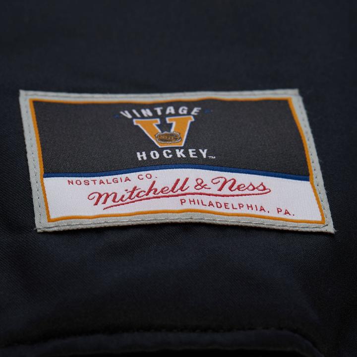 Actual product image Mitchell & Ness M&N Satin Bomber Jacke - Anaheim Ducks Teemu Selänne - S (S)