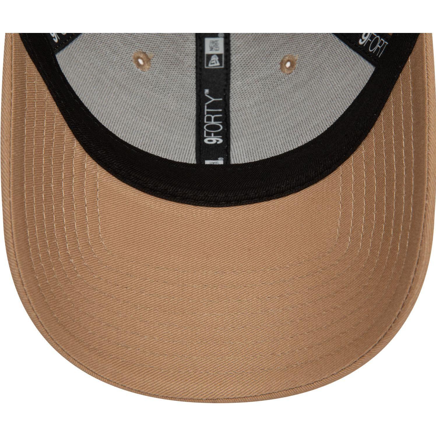 Thumbnail - New Era, Herren, Cap, 9Forty Strapback Cap - BRAND LOGO camel beige, Beige