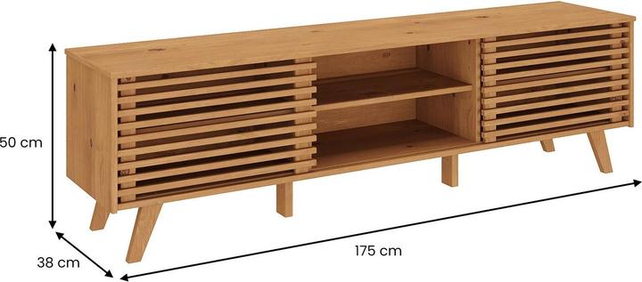Actual product image IDIMEX Rian (175 x 38 x 50 cm)