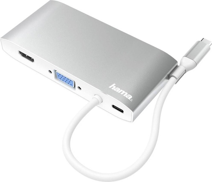 Produktbild Hama USB-C-Multiport Adapter (USB-C, 1 Ports)