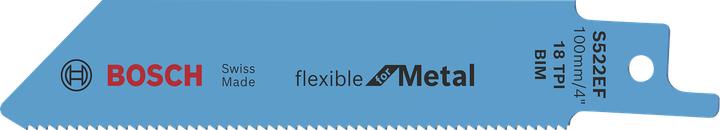 Produktbild Bosch Professional Zubehör Säbelsägeblatt S 522 EF, Flexible for Metal, 5er-Pack