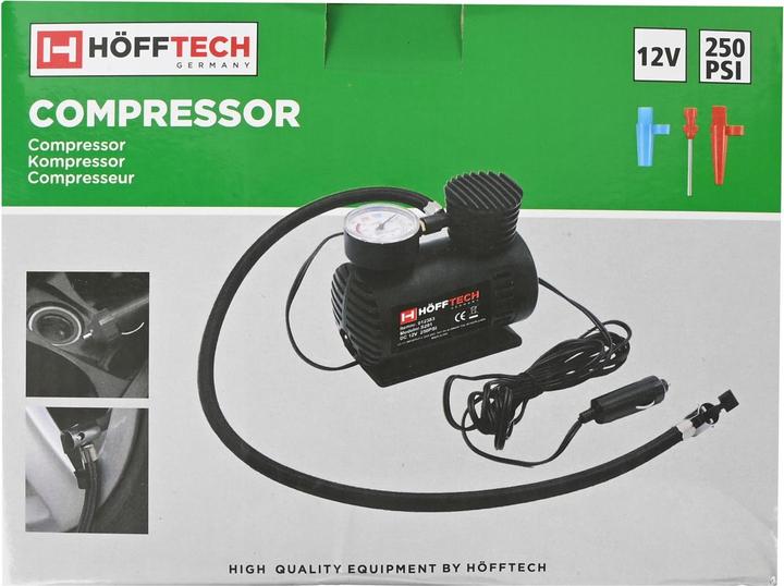 Immagine prodotto ProPlus Compressore 12v 280 psi + accessori (19.31 bar)