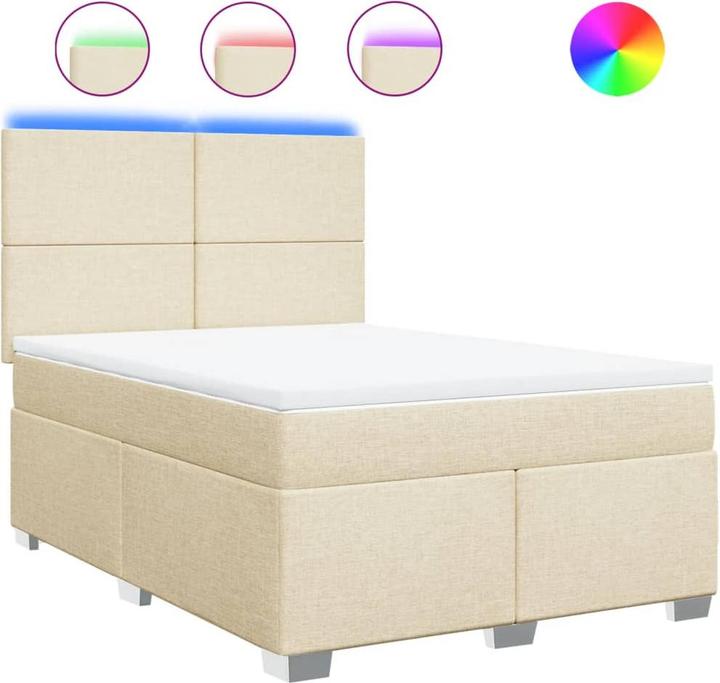 Produktbild vidaXL Boxspringbett (140 x 190 cm)