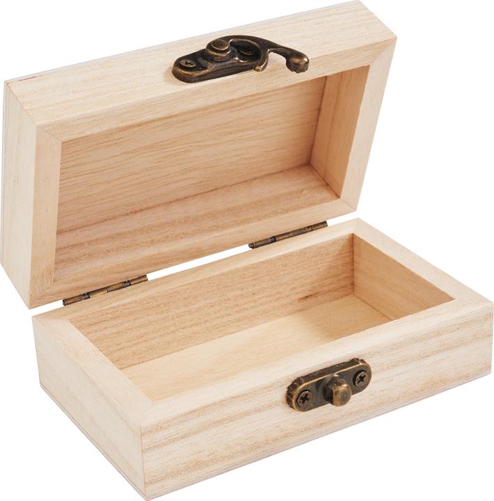 Produktbild VBS Holzkästchen, 8 Stück, Rohholz, 10 x 3,8 x 5,9 cm