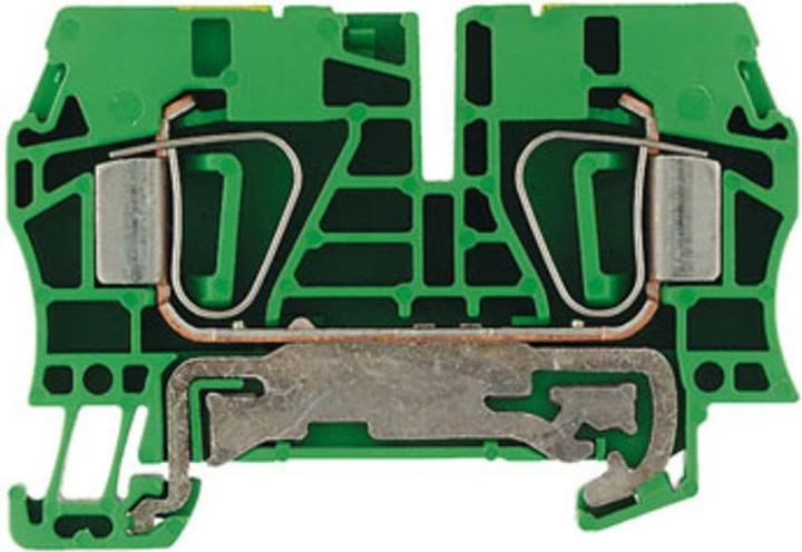 Actual product image Weidmüller ZPE6 DIN rail earth terminal