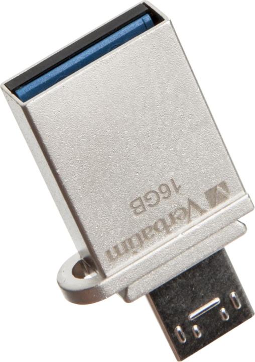 Image du produit Verbatim Store n Go OTG 16GB Micro Drive USB 3.0 (16 Go, USB-A)