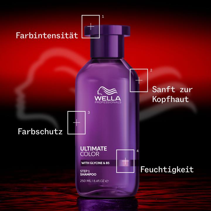 Produktbild Wella Ultimate Color - Sulfatfreies Shampoo (Flüssiges Shampoo, 50 ml)