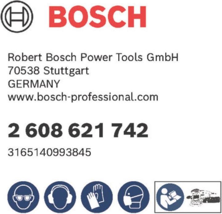 Produktbild Bosch Professional Schleifbl.C450 125mm (100)