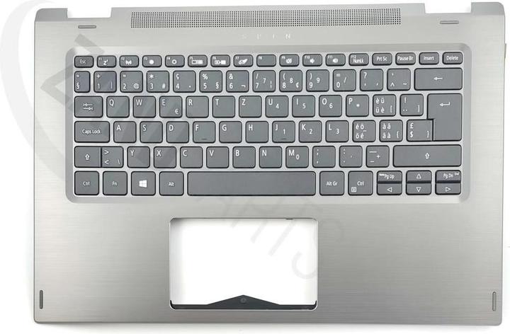 Acer SP314-51 Keyboard (SWISS/G) & Upper Cover (GRAY)