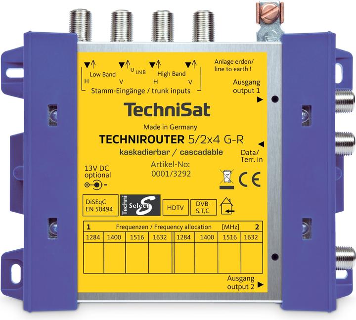 Actual product image TechniSat TechniRouter 5/2x4 G-R