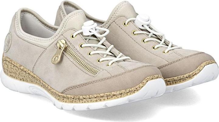 Image du produit Rieker Beige Damen-Slipper aus Leder (38)