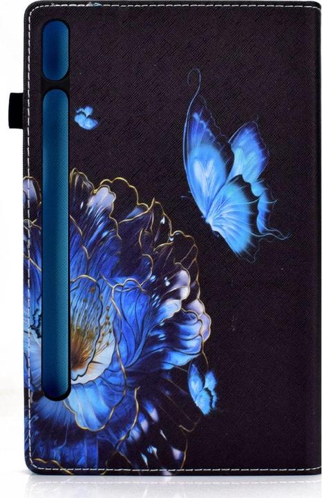 Produktbild König Design Schutz Tablet Hülle für Samsung Galaxy Tab S8 Case Cover Tasche Bumper Wallet (Galaxy Tab S8)