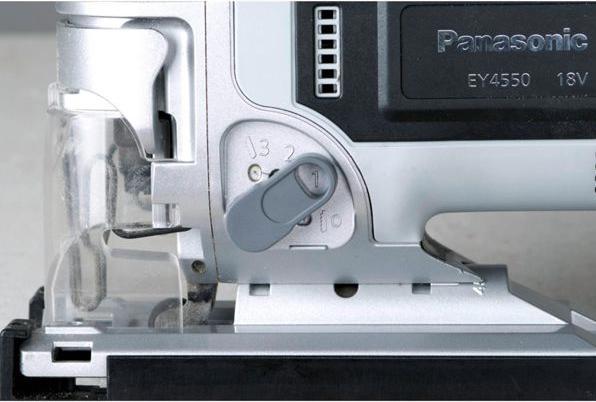 Actual product image Panasonic EY 4550 XT32 cordless jigsaw in systainer