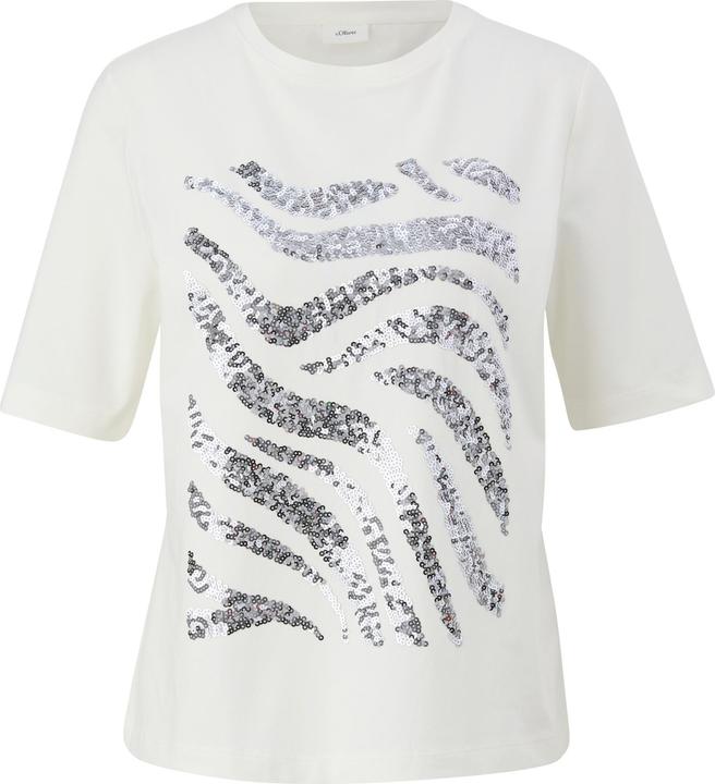 Produktbild S.Oliver T-Shirt T-Shirt mit Pailletten (34)