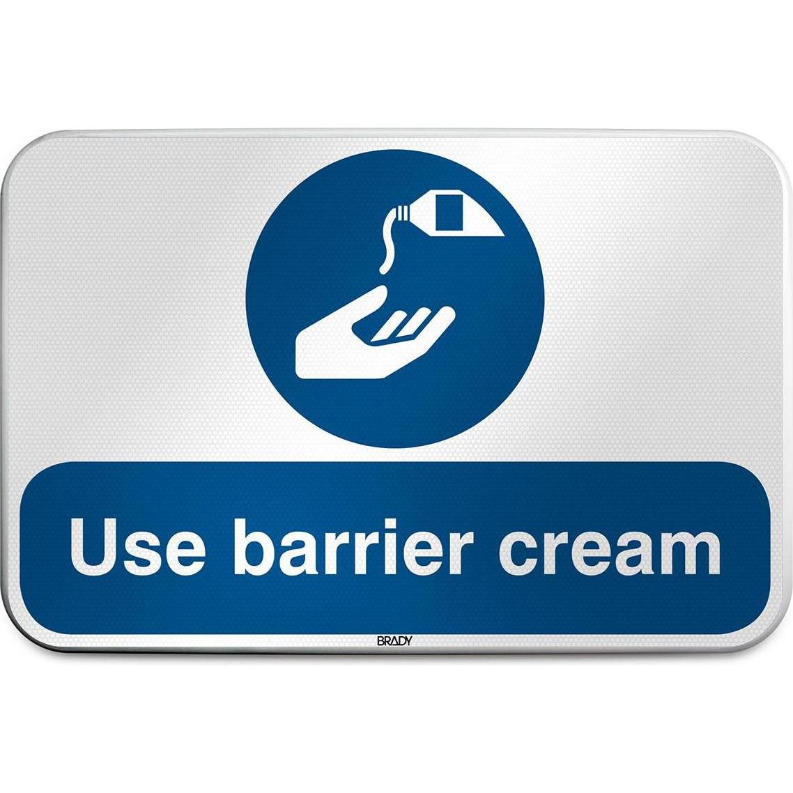 Thumbnail - Brady, Sicherheitskennzeichnung, ISO Safety Sign - Use barrier