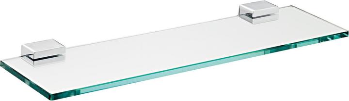 Emco Shelf SYSTEM 2 crystal glass clear, 500mm chrome