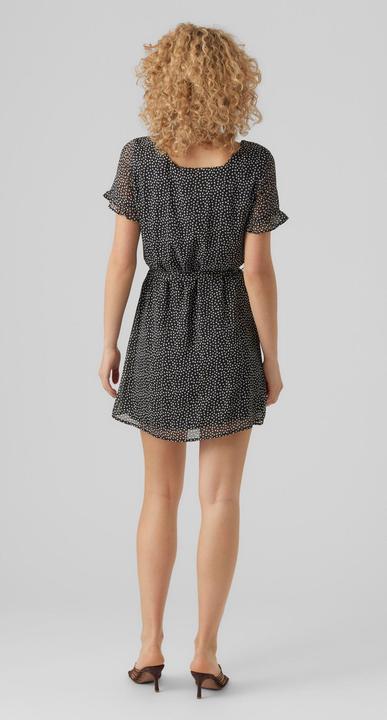 Produktbild Vero Moda Gepunktetes Kleid mit kurzen Ärmeln (XL)