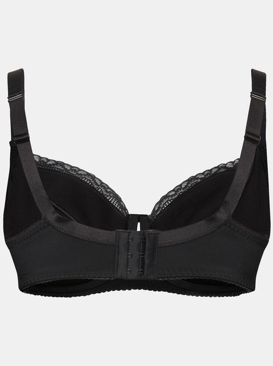 Actual product image Ulla Popken Tonal Polka Dot Underwire Bra (110 E)