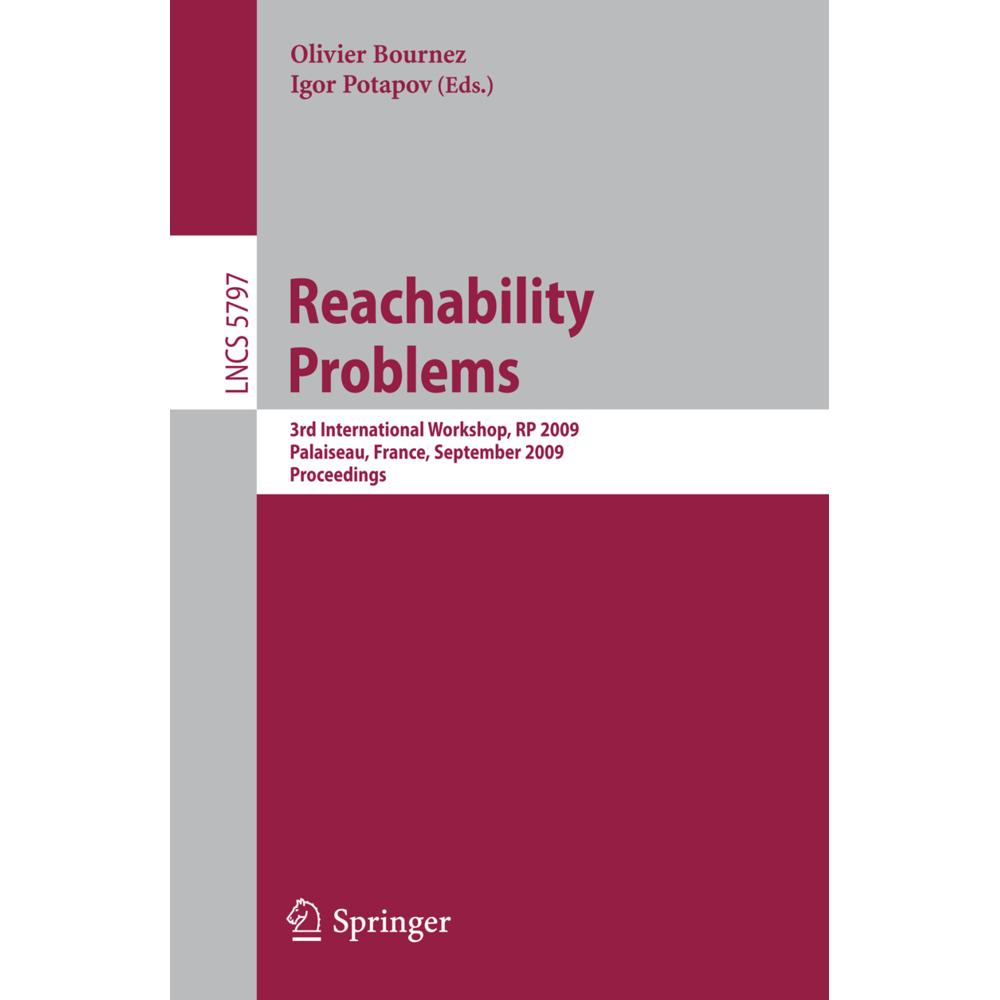Thumbnail - Reachability Problems, Fachbücher von Igor Potapov, Olivier Bournez