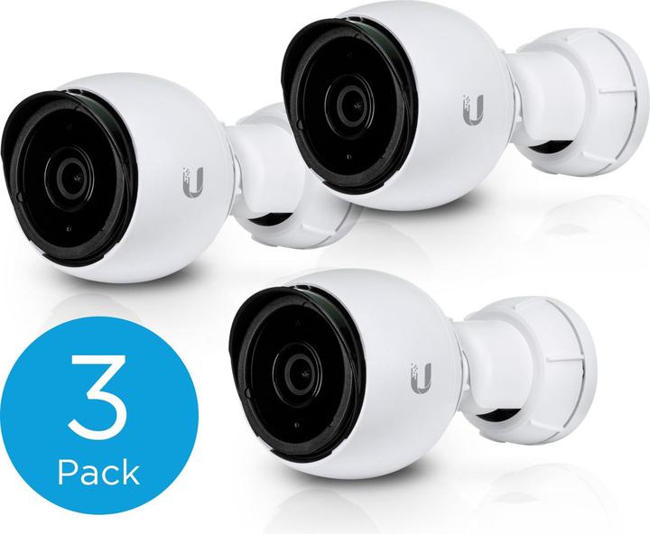 Actual product image Ubiquiti UniFi Video Camera UVC-G4-Bullet 3-pack (2688 x 1512 Pixels)