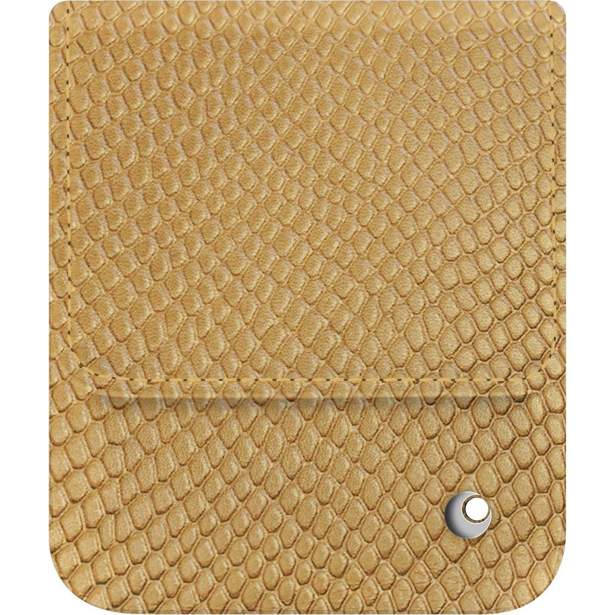 Noreve Lederschutzhülle (Samsung Galaxy Z Flip6), Smartphone Hülle, Beige