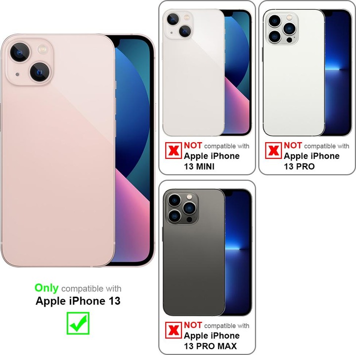 Produktbild Cadorabo Hülle für Apple iPhone 13 kompatibel mit MagSafe (Apple iPhone 13)