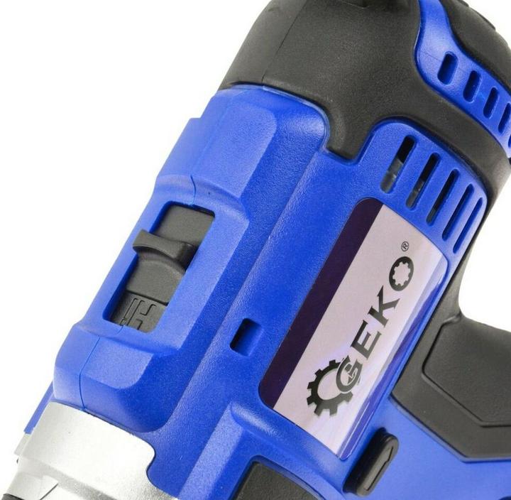 Actual product image GEKO Cordless screwdriver, 18V, 45Nm, without battery and charger