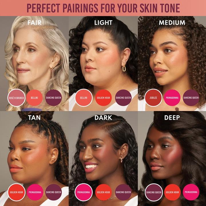 Actual product image Danessa Myricks Yummy Skin - Blurring Balm Powder Flushed Jubilee